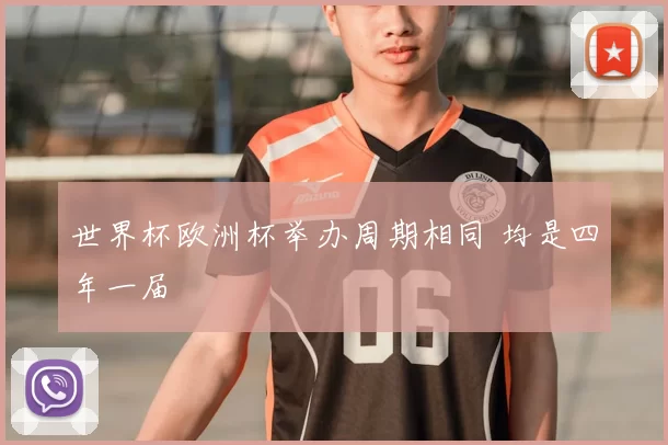世界杯欧洲杯举办周期相同 均是四年一届